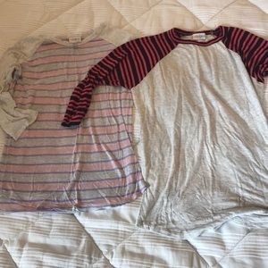 Bundle 2 LuLaRoe randy shirts